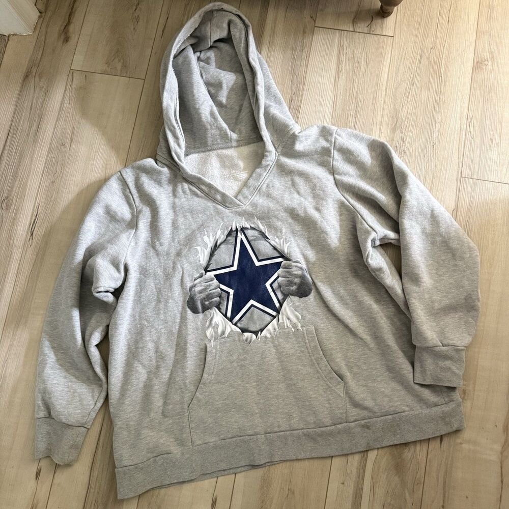 Dallas Cowboys Hoodie 2XL XXL Pullover Sweatshirt NFL Dallas NFL Football